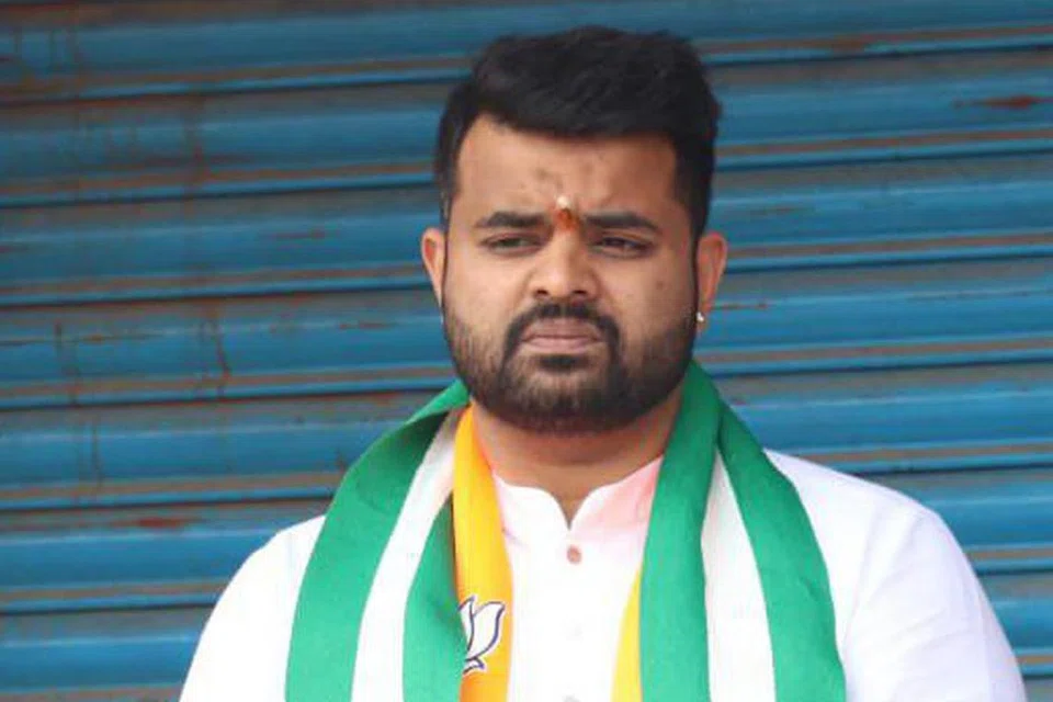 ஹாசன் தொகுதி எம்பி பிரஜ்வல் ரேவண்ணா.