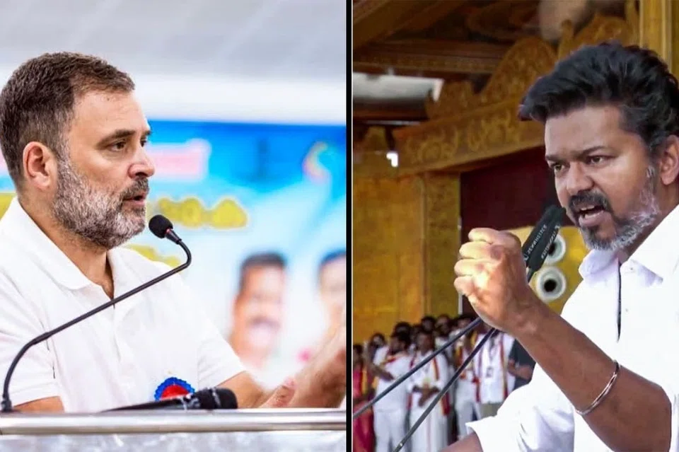 ராகுல்காந்தி, முதல்வர் விஜய்.
