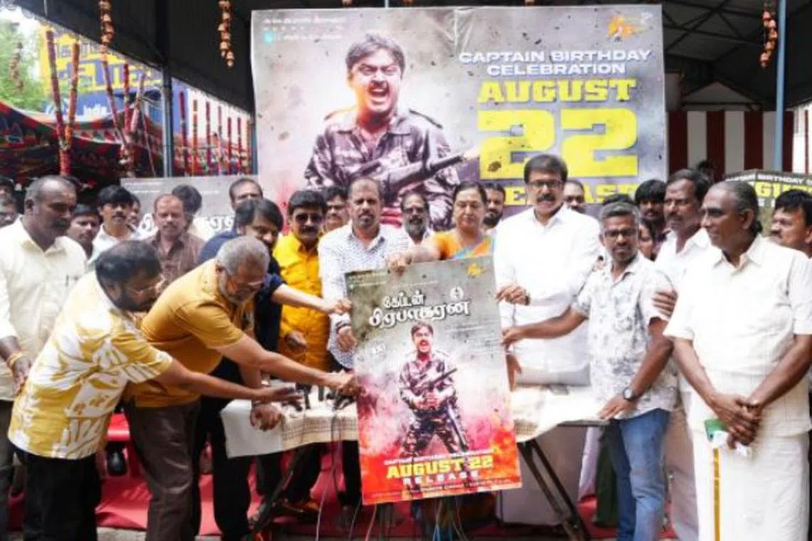 மீண்டும் திரையரங்குகளைக் கலக்கவுள்ள விஜயகாந்தின் ‘கேப்டன் பிரபாகரன்’