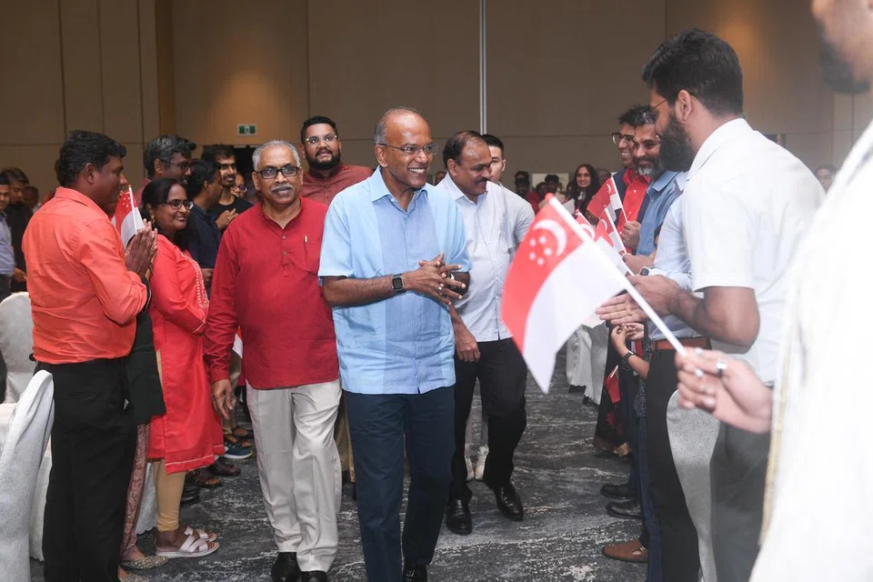 தமிழர் பேரவையின் நிதி திரட்டு நிகழ்ச்சியில் அமைச்சர் சண்முகம்.
