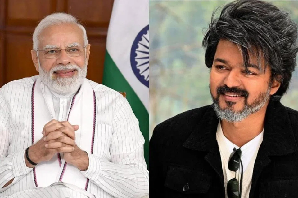 டுவிட்டர் சமூகத்தளத்தில் அதிகம் பேசப்பட்ட பிரபலங்களில் முதலிடத்தில் பிரதமர் மோடியும் (இடது),  விராட் கோலி இரண்டாம் இடத்திலும் நடிகர் விஜய் (வலது) மூன்றாம் இடத்திலும் உள்ளனர். 