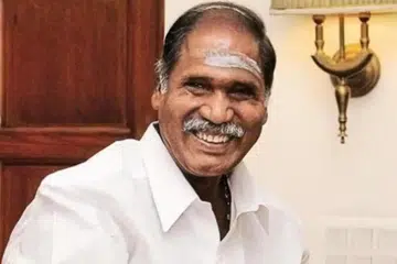 புதுச்சேரி முதல்வர் என். ரங்கசாமி