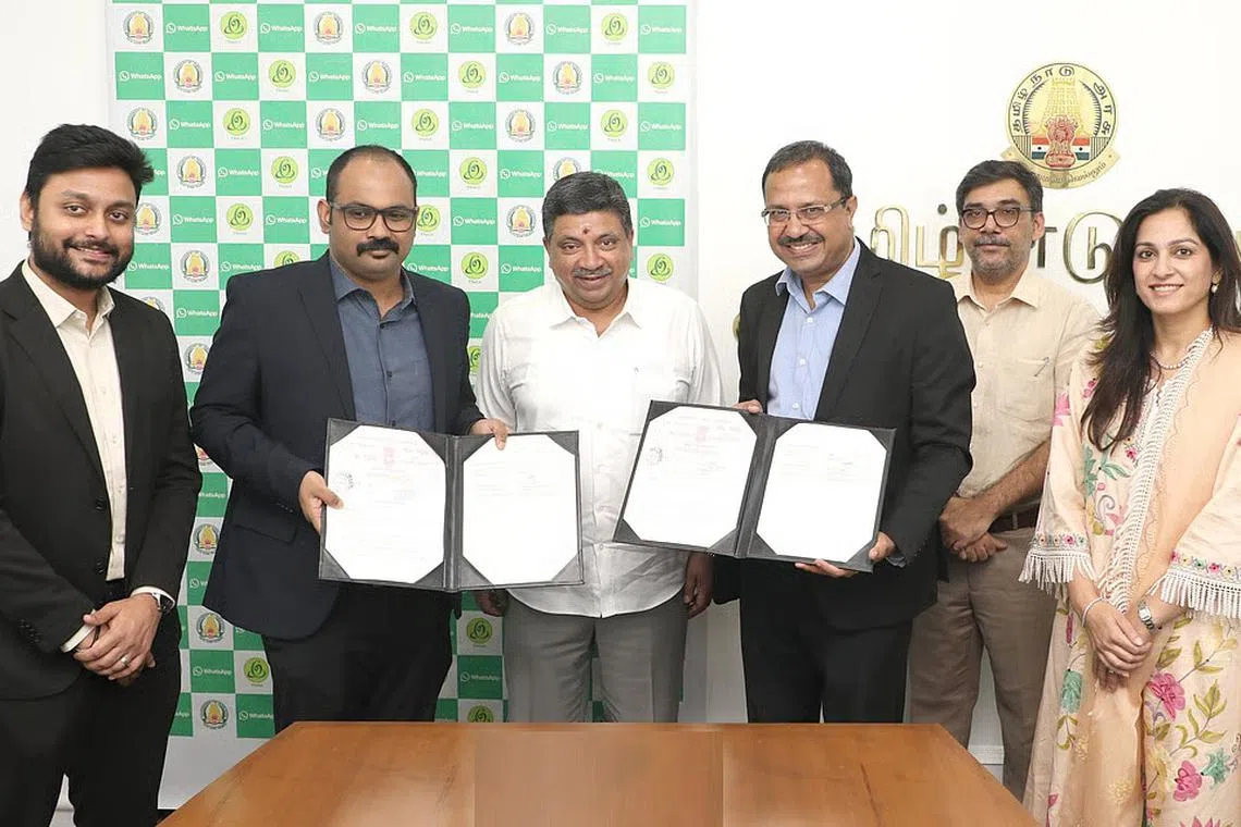 ‘வாட்ஸ்அப்’ மூலம் 50 சேவைகள்; மெட்டா நிறுவனத்துடன் தமிழக அரசு ஒப்பந்தம்