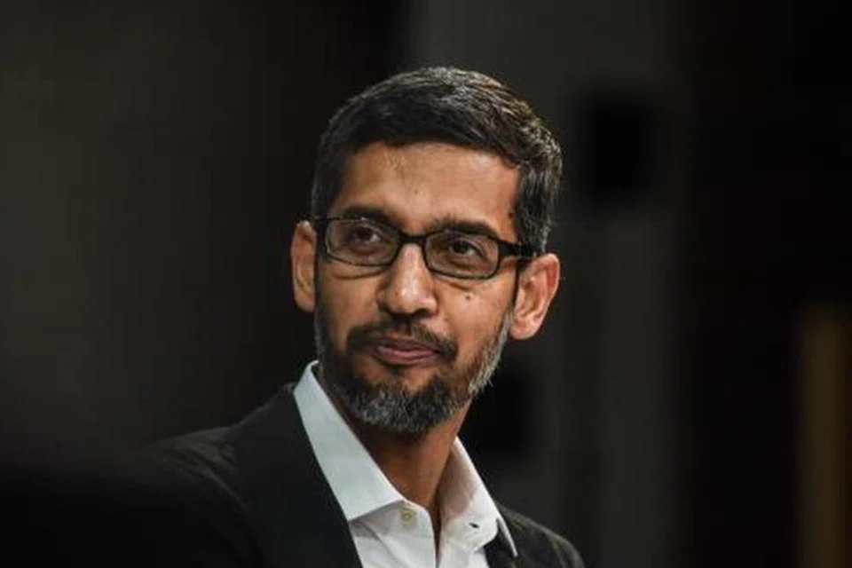 கூகல் நிறுவனத்தின் தலைமை நிர்வாக அதிகாரி சுந்தர் பிச்சை.