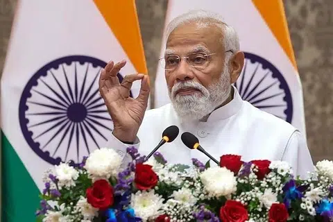 இந்தியப் பிரதமர் நரேந்திர மோடி.
