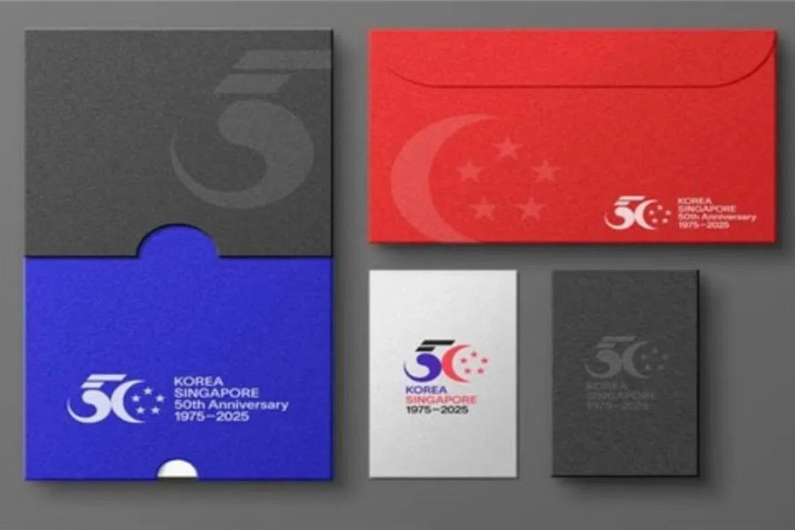 புதிய சின்னத்துடன் 50 ஆண்டு உறவைக் குறிக்கும் சிங்கப்பூர், தென்கொரியா