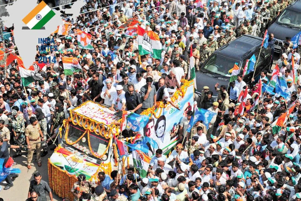 தேர்தல் பிரசாரம் இந்தியாவில் தீவிரமடைந்துள்ளது.
