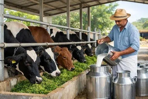 எதிர்வரும் 2047ஆம் ஆண்டு இந்தியாவின் பால் தேவையானது, 480 முதல் 606 மெட்ரிக் டன்னாக இருக்கும் என மத்திய நிதியமைச்சு கணித்துள்ளதாக  எம்.எல்.ஜாட் கூறினார்.