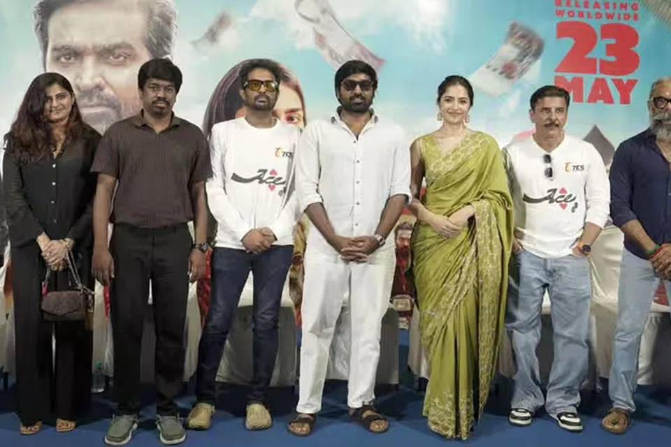 ‘ஏஸ்’ படத்தின் பத்திரிக்கையாளர் சந்திப்பில் கலந்துகொண்ட படக்குழுவினர்