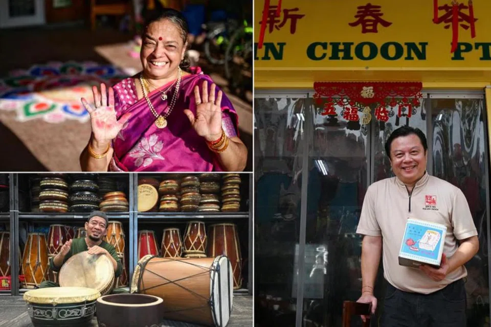 ரங்கோலிக் கலைஞர் விஜயலட்சுமி, மலாய் மேளத்தை உருவாக்கும் முகம்மது யாசிஸ்,  சீனத் தேநீர்க் கடை பெக் சின் சூன் ஆகியோர் விருதுகளை வென்றனர்.
