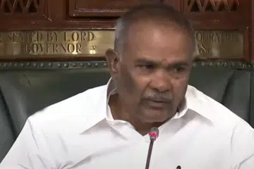 சபாநாயகர் அப்பாவு.