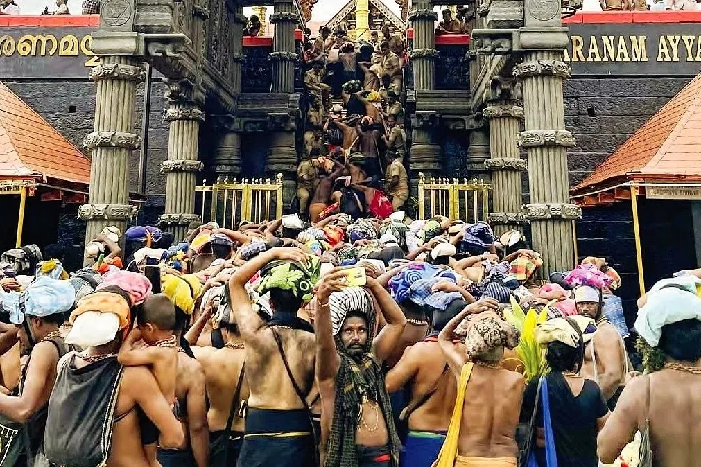 சபரிமலையில் நூற்றாண்டுகால ‘வெடி வழிபாடு’ ரத்து