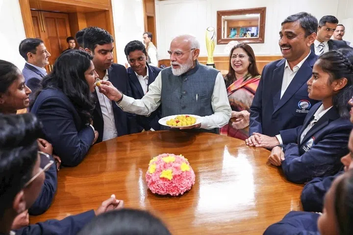 பார்வையற்றோருக்கான உலகக்கிண்ணப் போட்டியில் வென்ற இந்திய அணிக்கு மோடி பாராட்டு