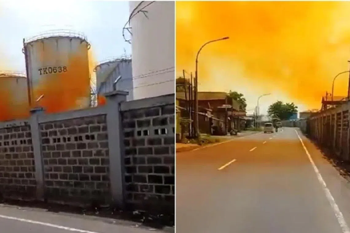 இந்தோனீசியாவில் தழைம அமிலக் கசிவு; பலர் பாதிப்பு 