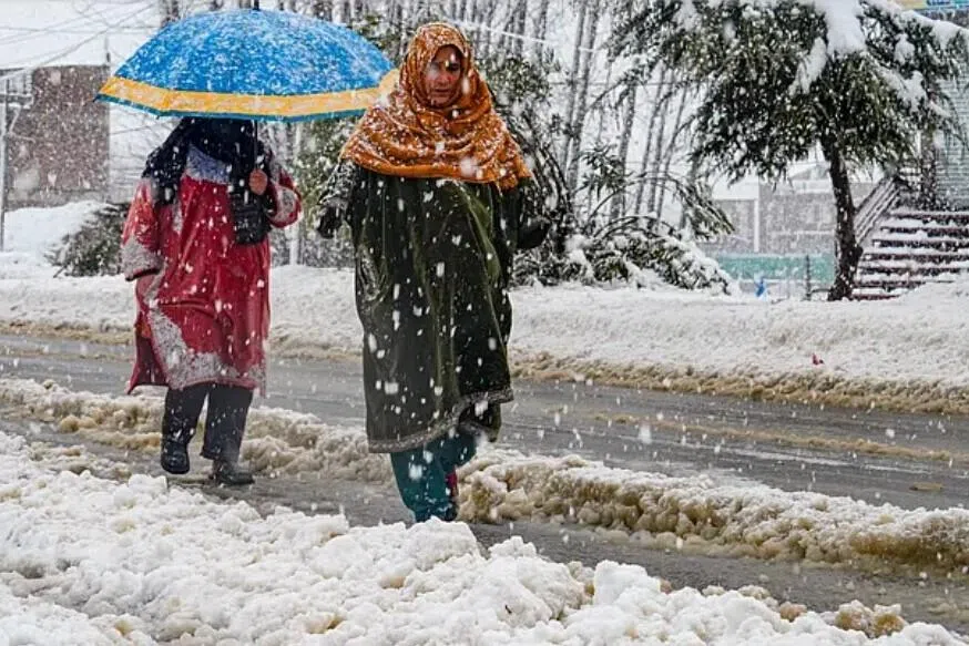 காஷ்மீரில் கடும் பனிப்பொழிவு; 50 விமானங்கள் ரத்து