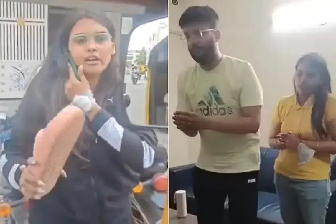 ஆட்டோ ஓட்டுநரைச் செருப்பால் அடித்த பெண்