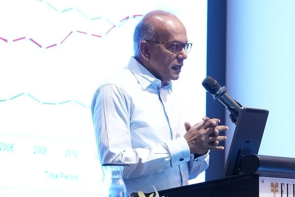 உள்துறை அமைச்சரும் தேசியப் பாதுகாப்பு ஒருங்கிணைப்பு அமைச்சருமான திரு கா சண்முகம்.