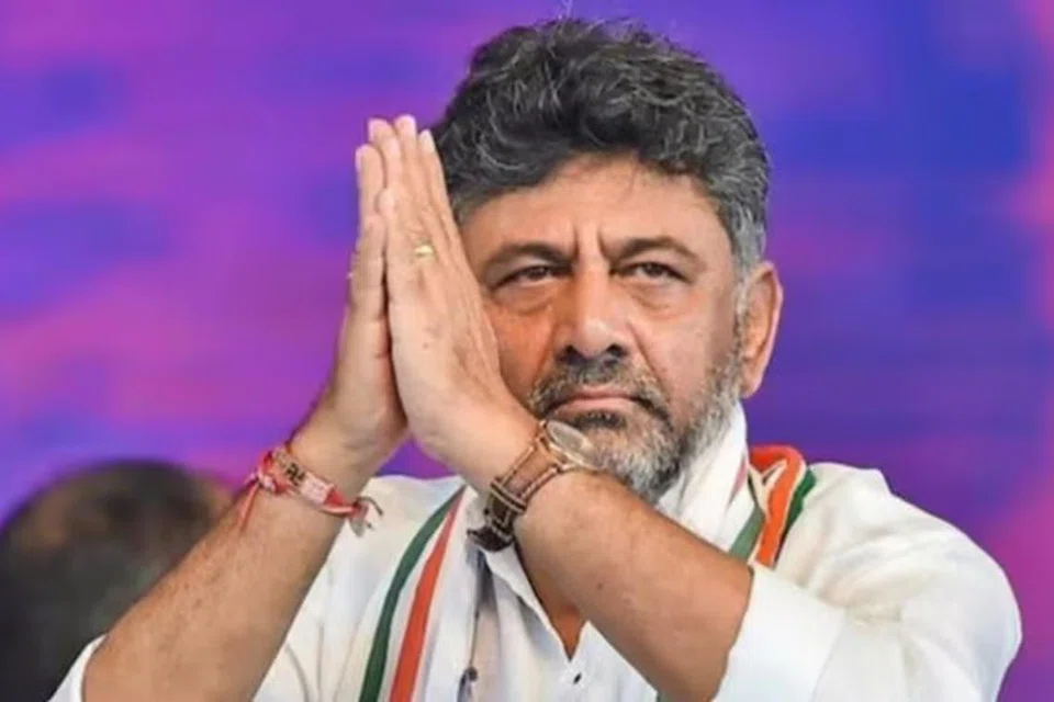 கர்நாடகத் துணை முதல்வர் டி.கே.சிவகுமார்.