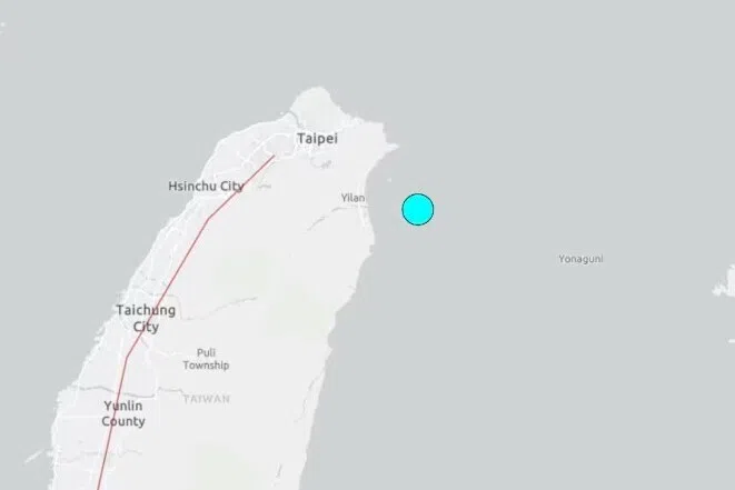 தைவானில் 7.0 ரிக்டர் அளவு நிலநடுக்கம்
