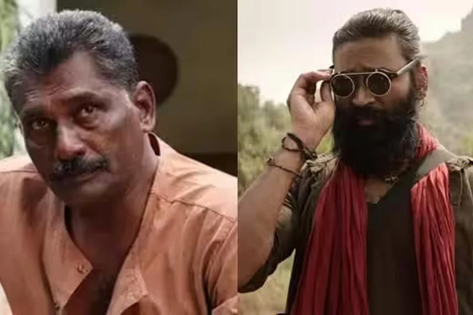 வேல ராமமூர்த்தி, தனுஷ்.