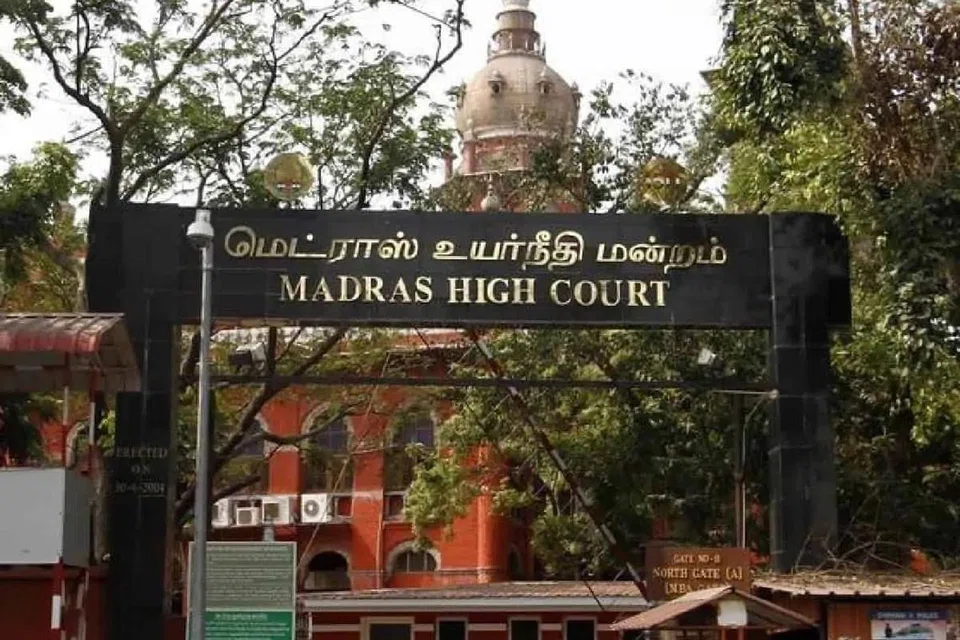 சென்னை உயர் நீதிமன்றம்.