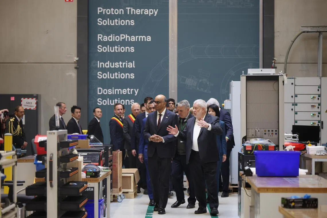 பெல்ஜிய வர்த்தகத் தலைவர்களுடன் கலந்துரையாடிய அதிபர் தர்மன்