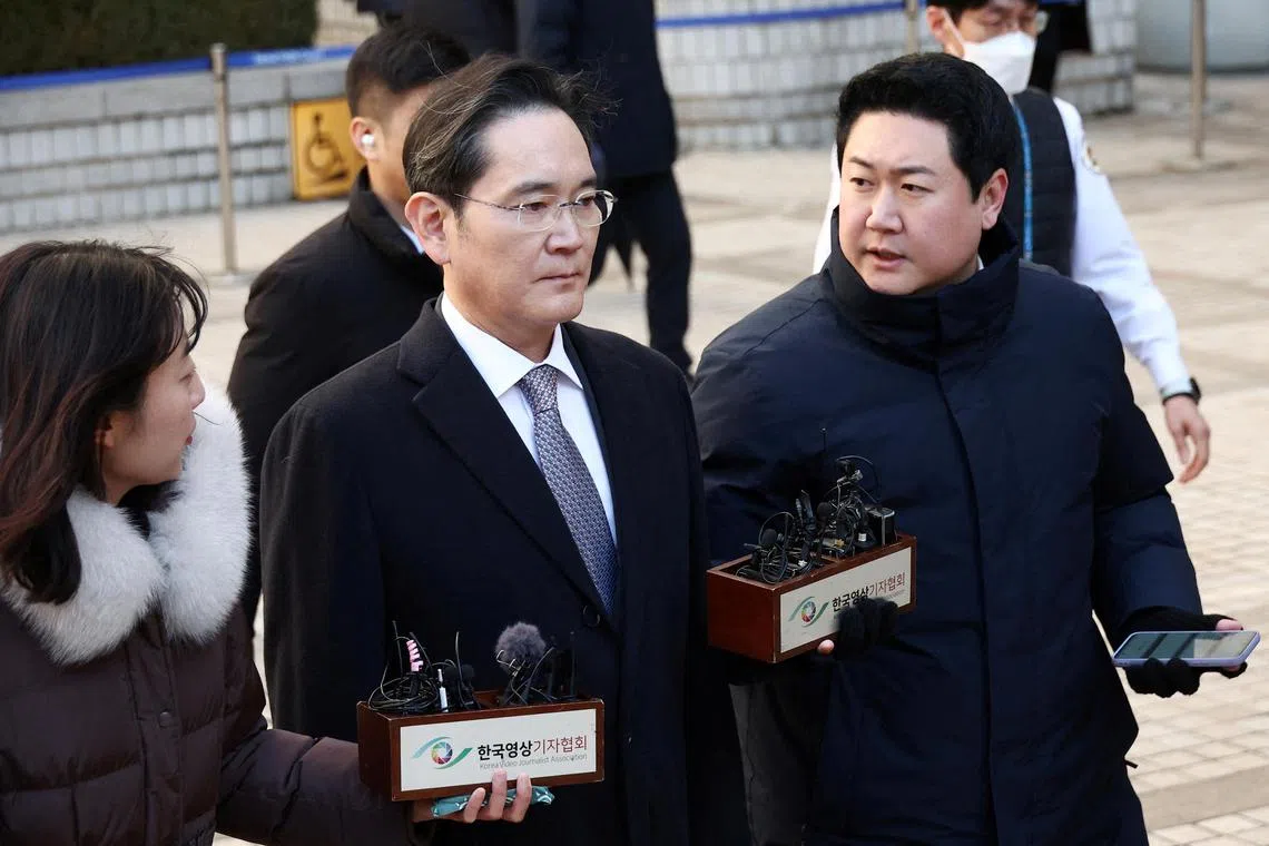 சம்சுங் தலைவர் நிரபராதி: உச்ச நீதிமன்றத் தீர்ப்பு