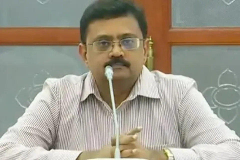 நிதித்துறை செயலாளர் உதயச்சந்திரன்.