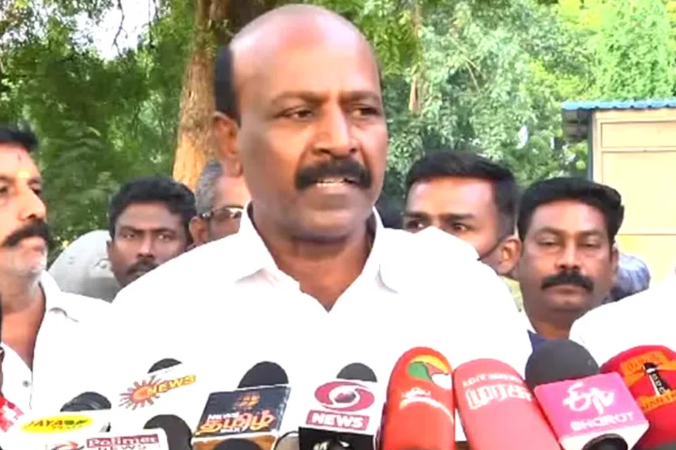 தமிழ் நாடு நல்வாழ்வுத்துறை அமைச்சர் மா.சுப்பிரமணியன்.