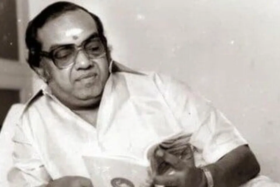 கவிஞர் கண்ணதாசன்.