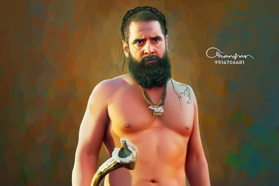 ‘தங்கலான்’ விக்ரம்.