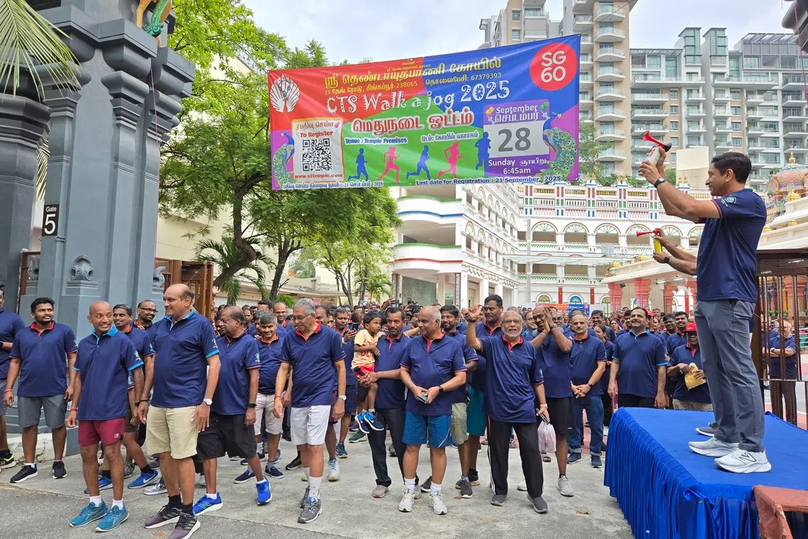 உடலுறுதியை ஊக்குவிக்கும் மெதுநடை ஓட்ட நிகழ்ச்சி