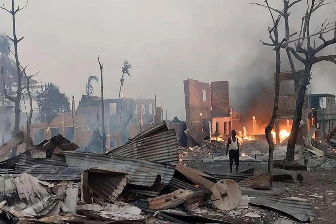 மியன்மார் ராணுவத் தாக்குதலில் 40 பேர் மரணம்