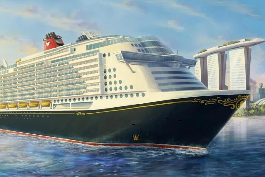 மரினா பே வட்டாரத்திற்குப் பொலிவூட்ட வரும் ‘டிஸ்னி’ கப்பல்