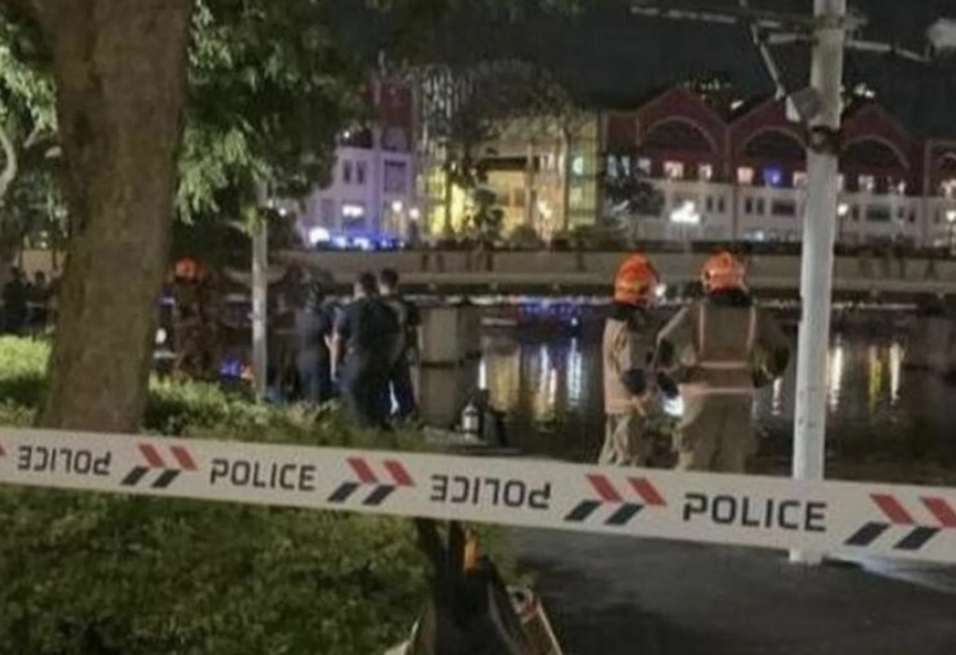 The incident is said to have taken place in front of the Clarke Quay Central shopping mall at around 10.15pm on June 30.