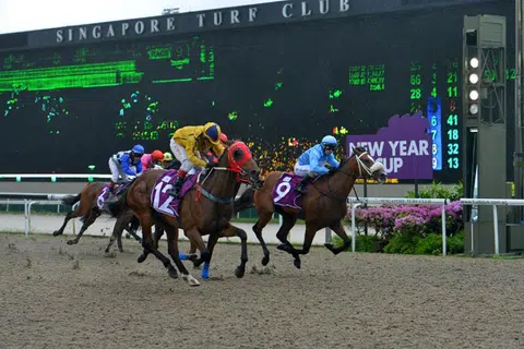 Guru-Guru gets it in three-way finish