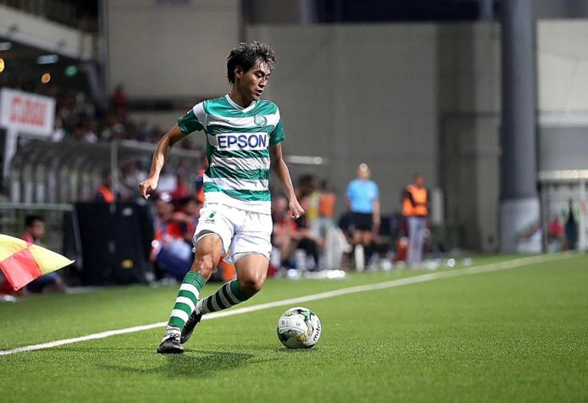 NEW WINGS AND A WEDDING RING: 2016 is a year of new beginnings for national winger Gabriel Quak, who signed for Geylang International and married his sweetheart of eight years, Melissa Teo (below).  
