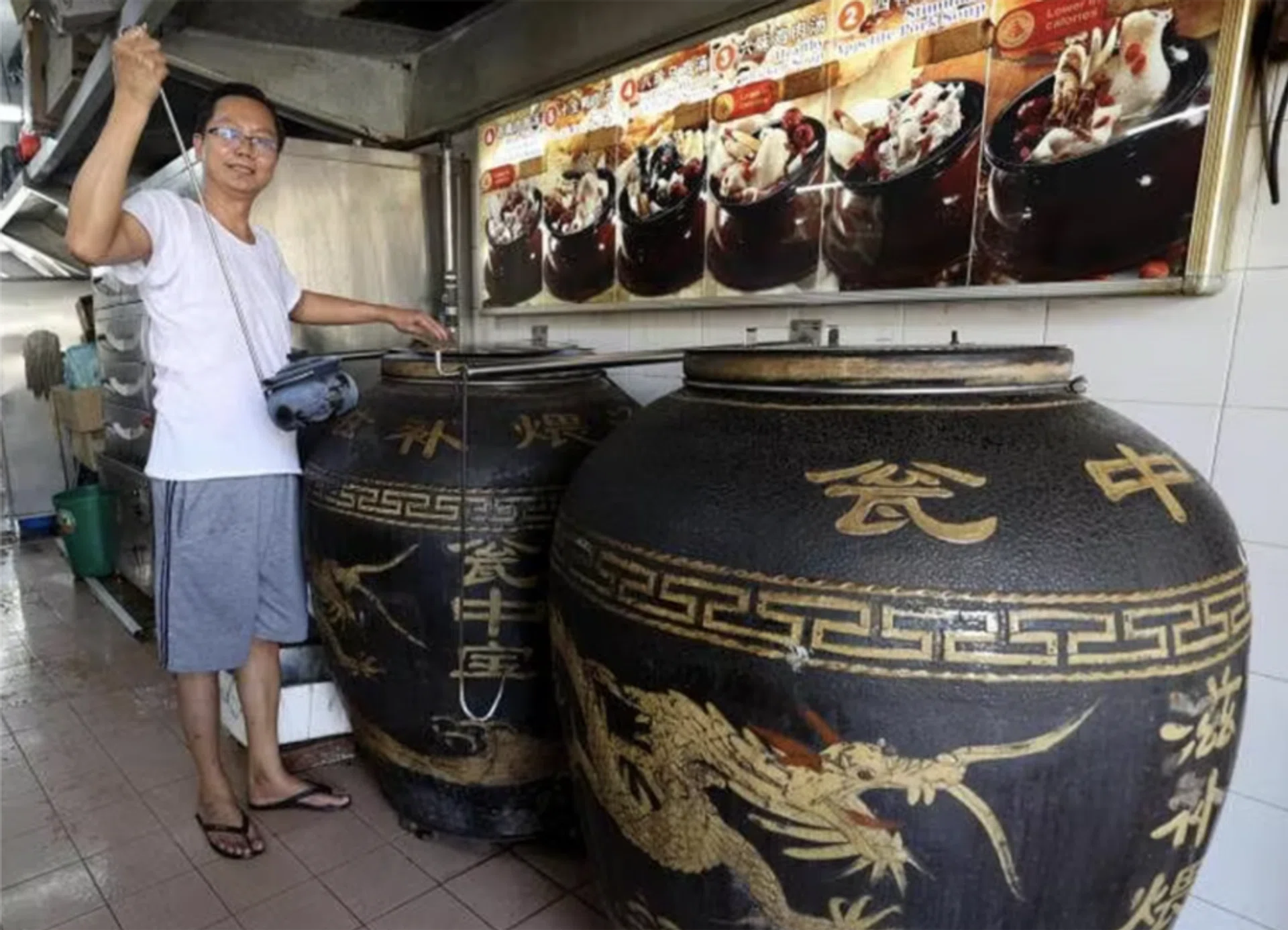 Mr Teh Chin Chaw has been running his business at Sin Ming Road for 20 years.