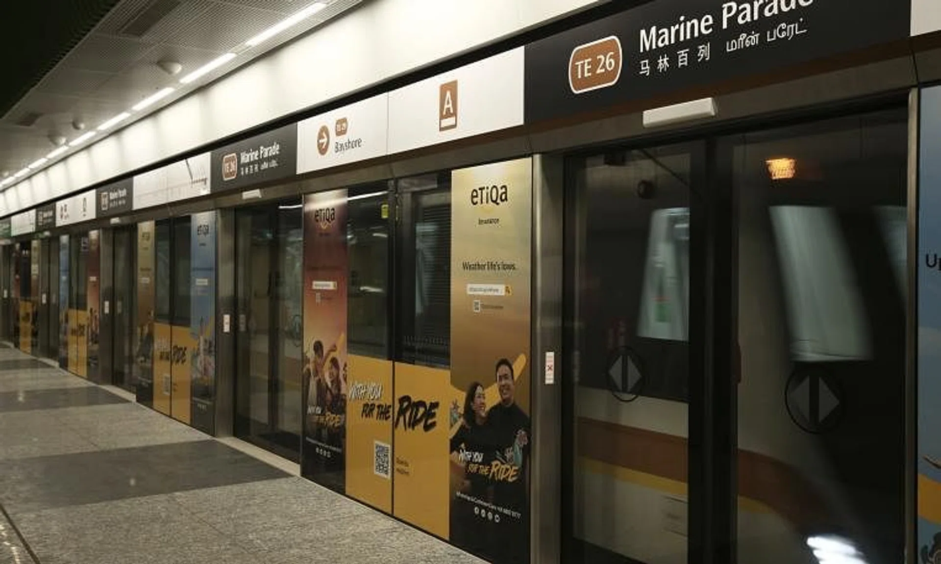 The seven new stations of TEL Stage 4 are Tanjong Rhu, Katong Park, Tanjong Katong, Marine Parade, Marine Terrace, Siglap and Bayshore. 