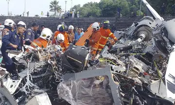Pilot spoke to parents before Perak helicopter crash