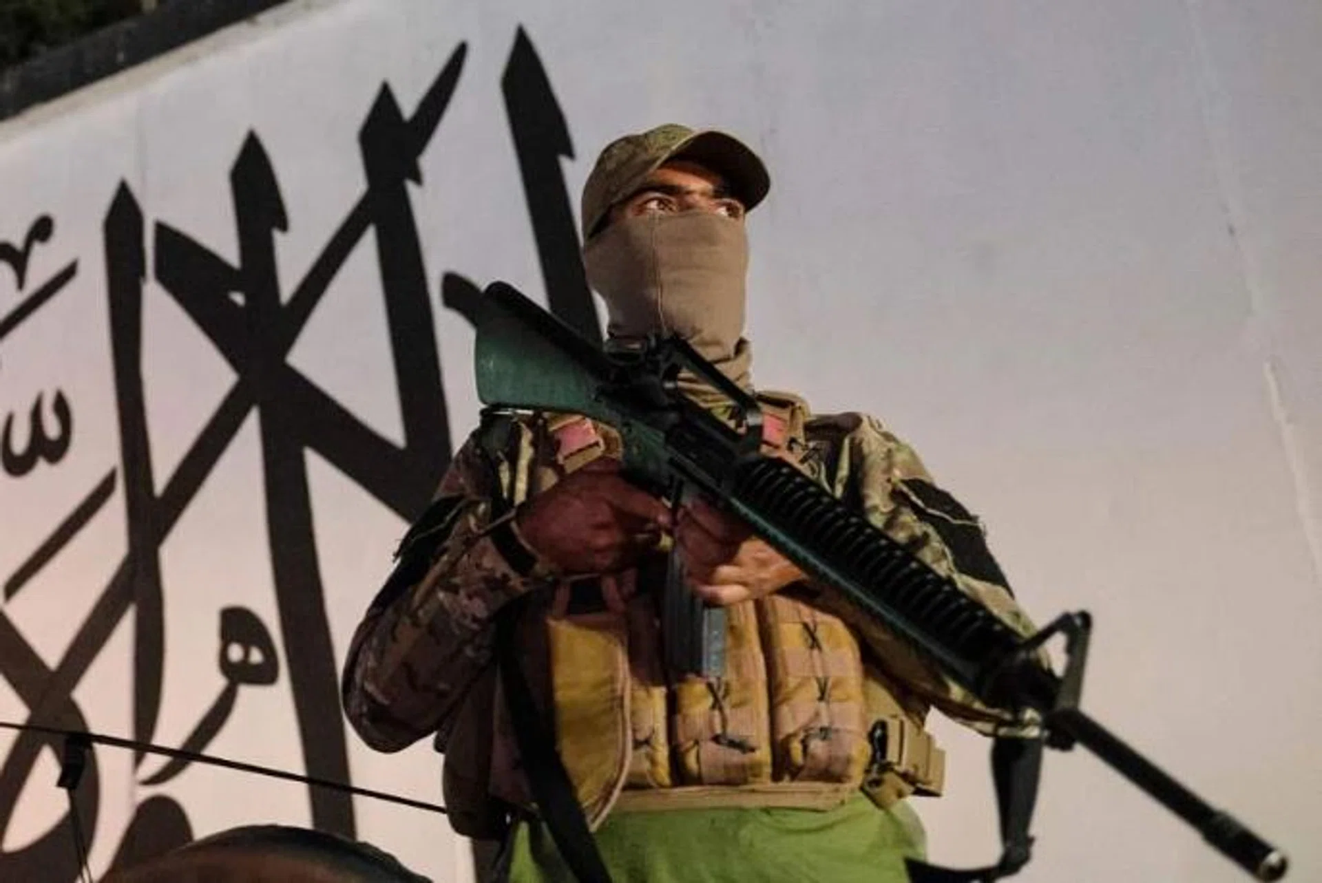 The video reportedly shows Taliban fighters executing anti-Taliban National Resistance Front members. PHOTO: AFP