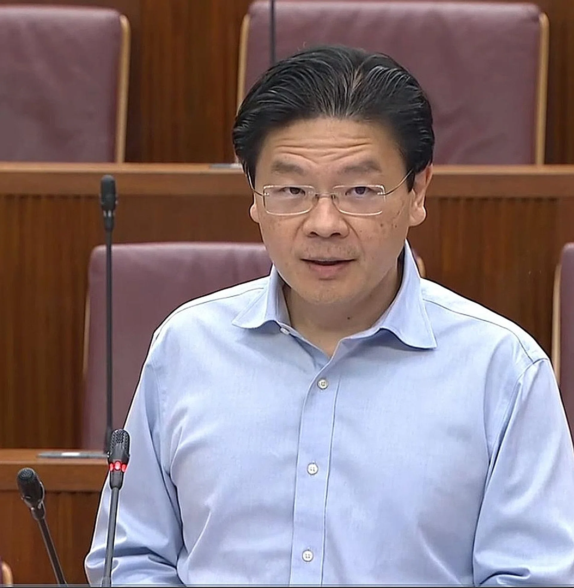 Mr Lawrence Wong (above) said MOE also plans to intervene early to help Primary 1 pupils with social and behavioural challenges. 