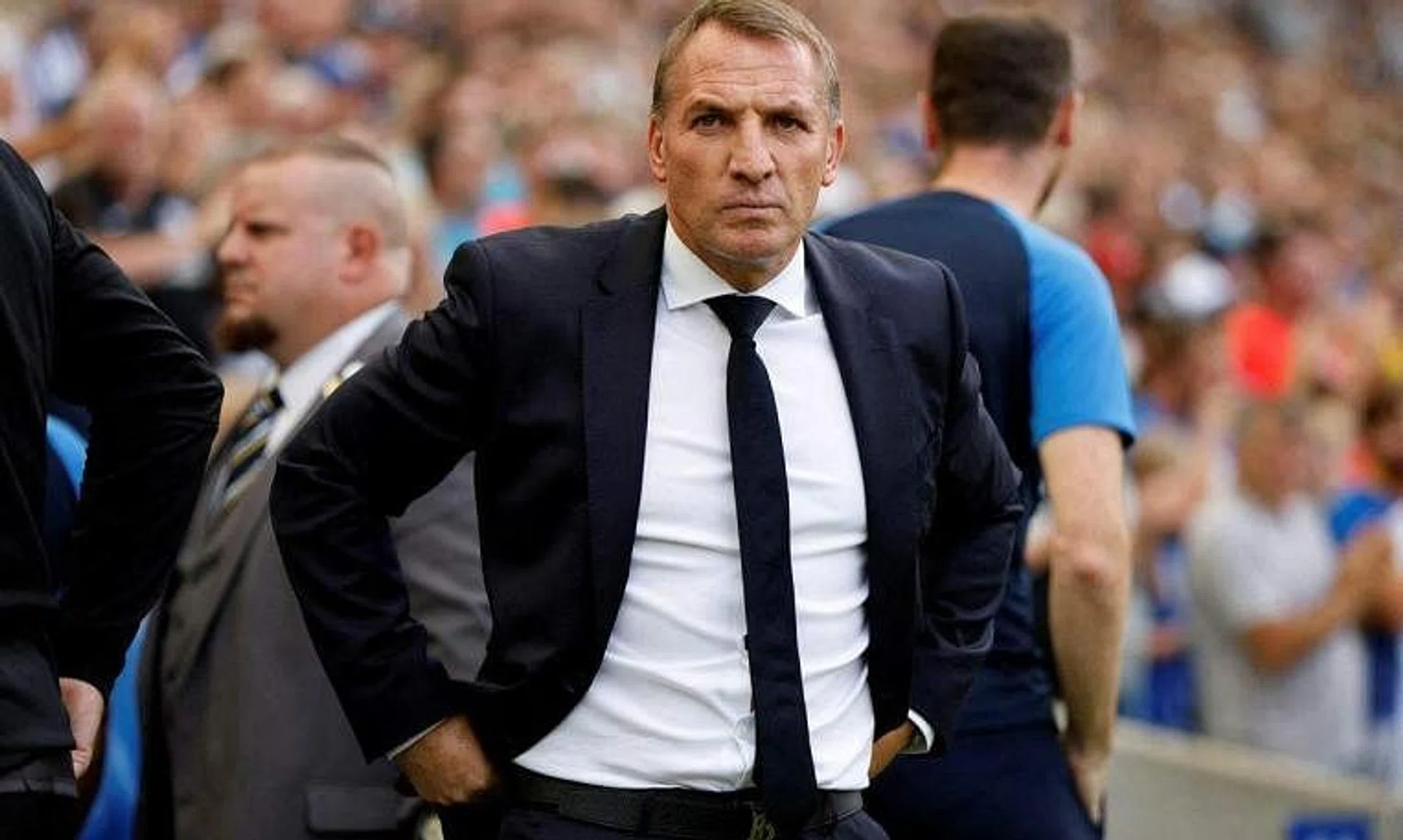 Brendan Rodgers' top highlight as Leicester City manager came in 2021 when he led the Foxes to the FA Cup. 