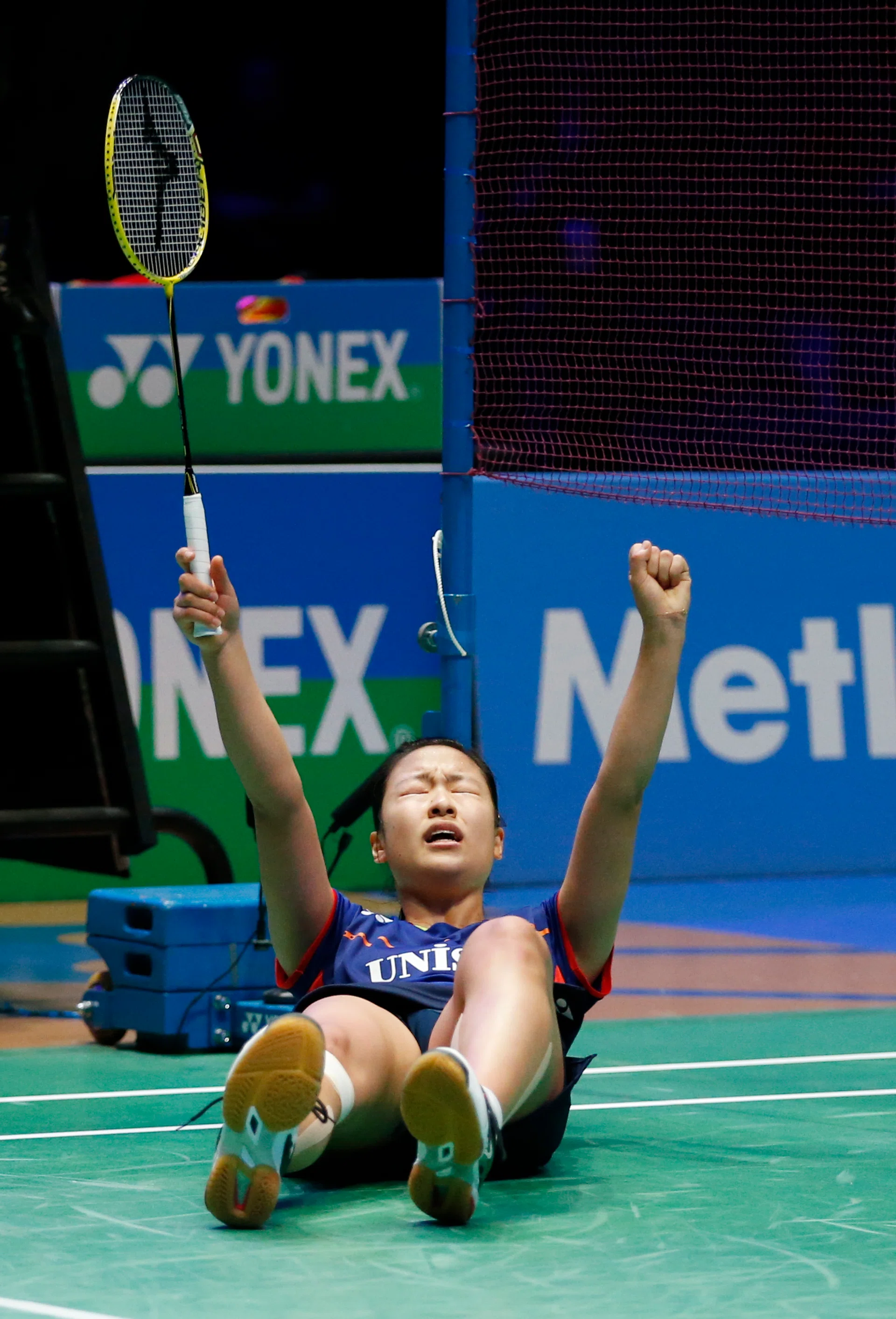GOLDEN GIRLS: All-England winner Nozomi Okuhara (above) and world champion Carolina Marin hold the two most prestigious badminton titles. 