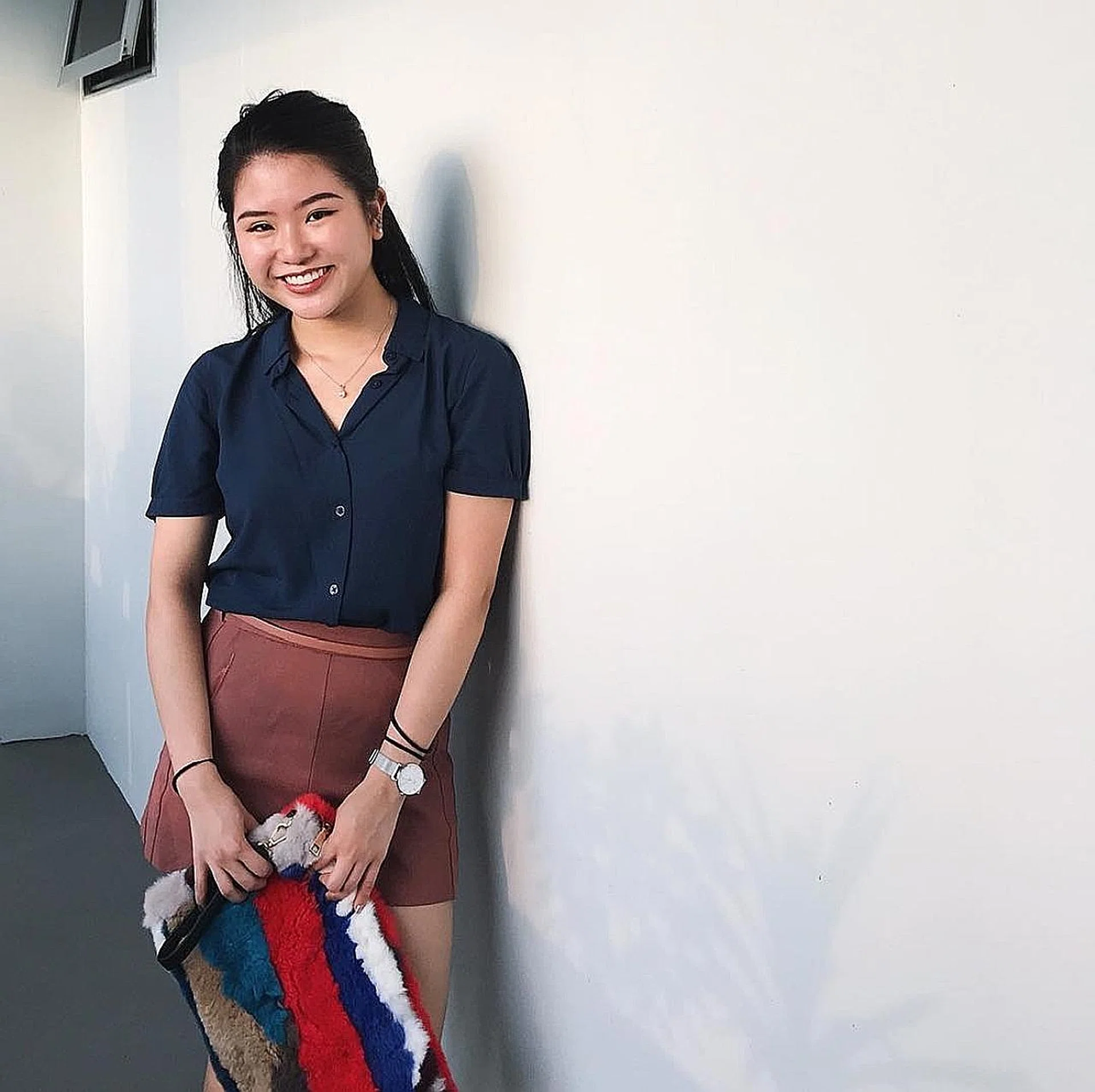 Ms Brenda Tan has also experienced voyeurs. 