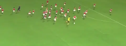 Kagawa v 30 kids. Who wins?