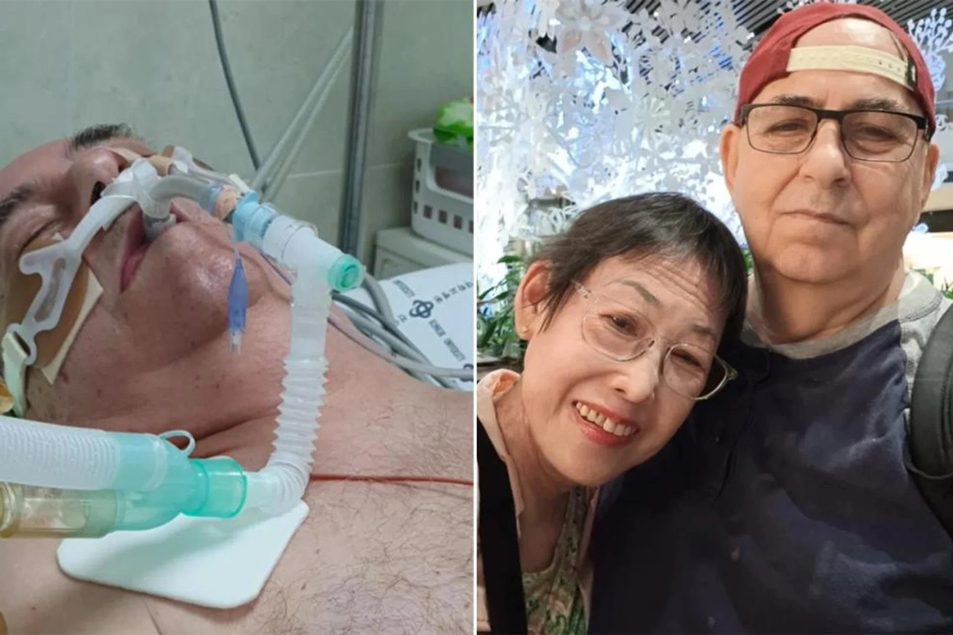 With medical bills piling up, Mr Whelan's 69-year-old wife Winnie is left distraught and unsure if she will ever be able to bring her husband back to Singapore.