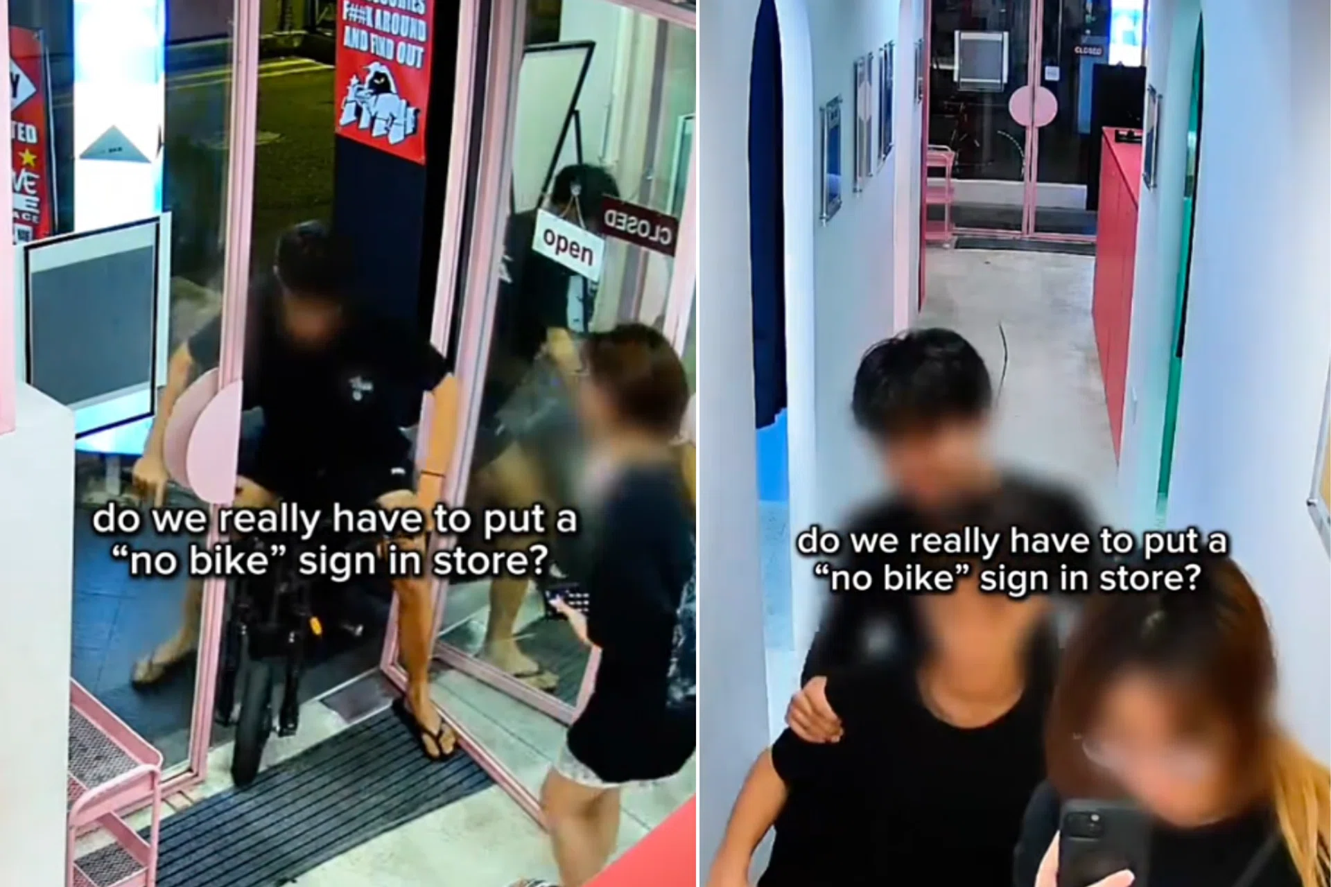 Youths filmed riding an e-bike through a Haji Lane photobooth sparked online chatter,