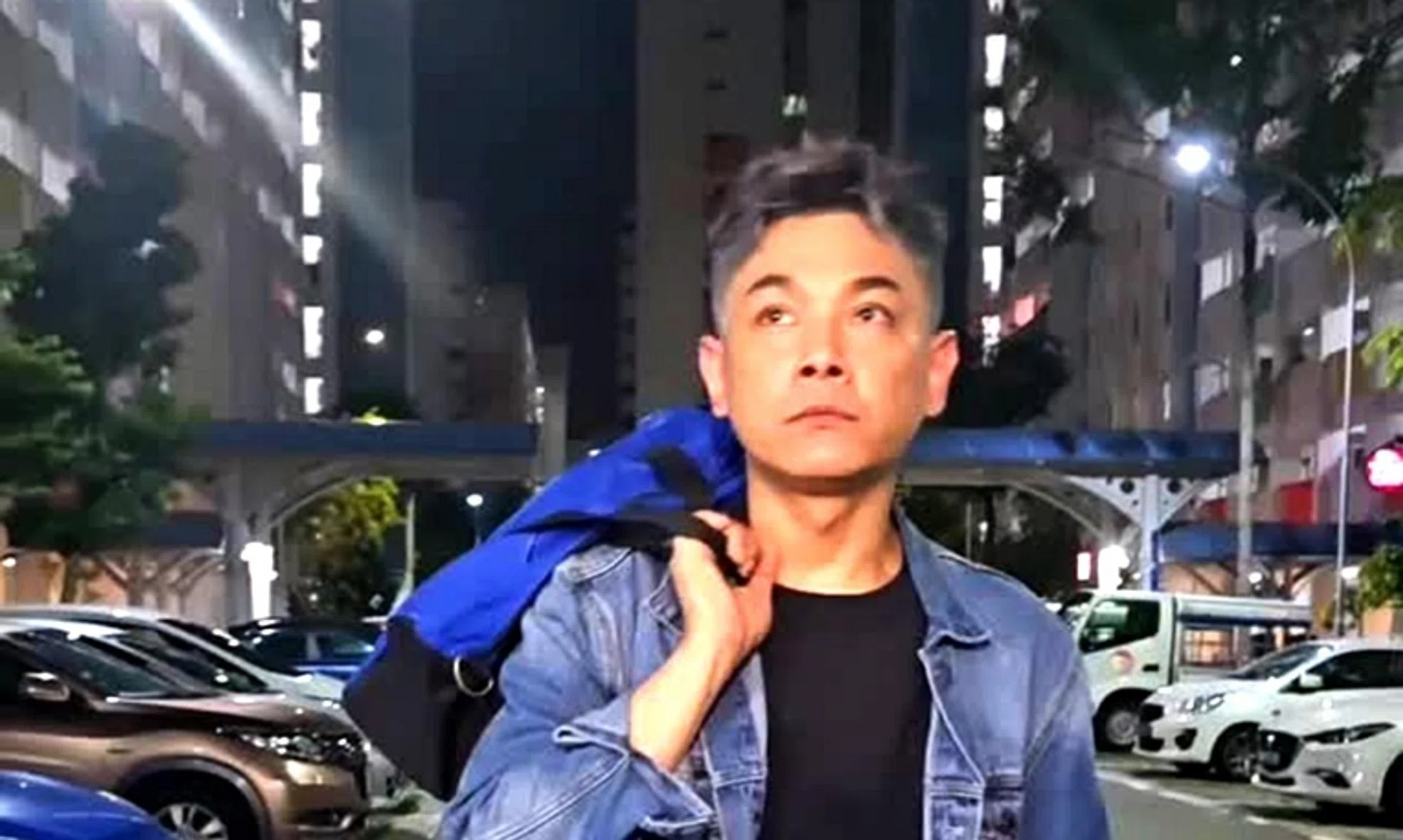 In a video promoting a cafe which he posted on social media, Ryan Lian plays a man who has just been released from prison.