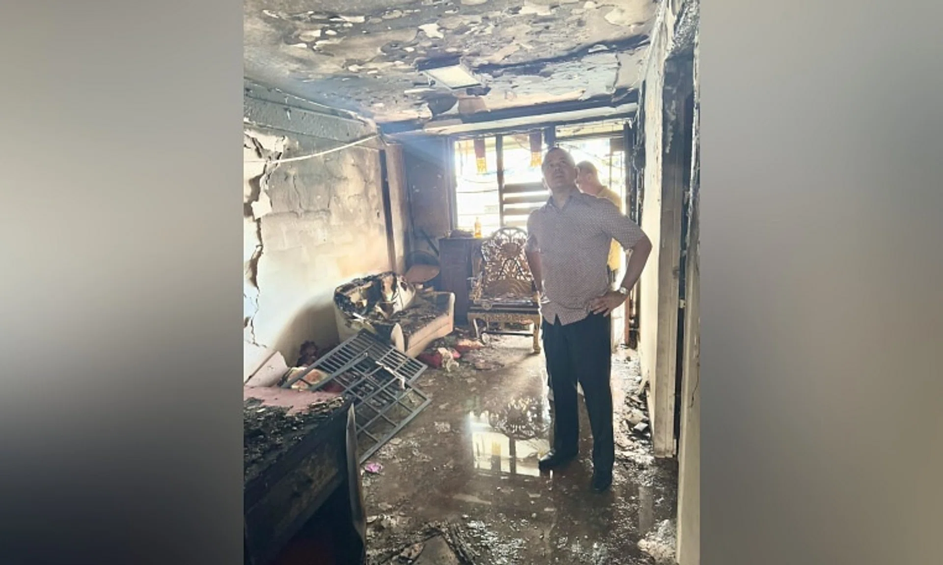 About 200 residents were evacuated for precautionary measures. 